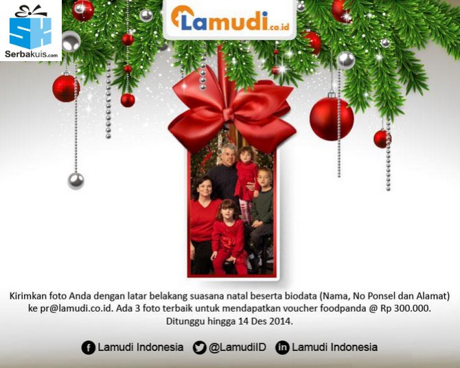 Kontes Foto Natal lamudi Indonesia