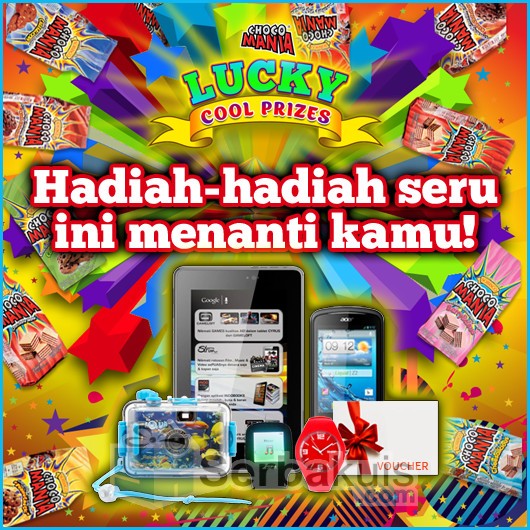 Chocomania Lucky Cool Prizes