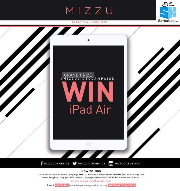 Mizzu Video Campaign Win iPad Air