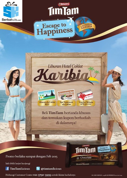 Promo Berhadiah Langsung Tim Tam Escape to Happiness