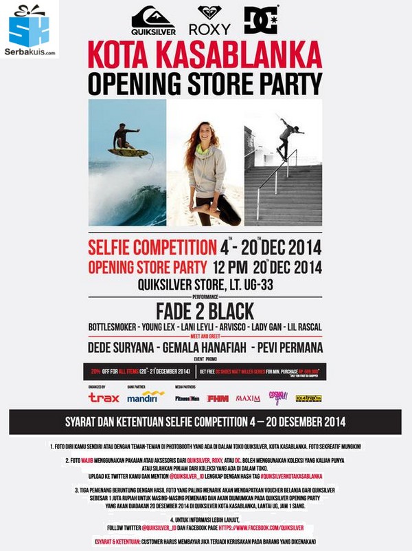 Quicksilver Opening Party