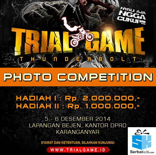Trial Game Thunderbolt Photo Competition