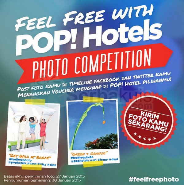Feel Free With POP! Hotels Photo Competition