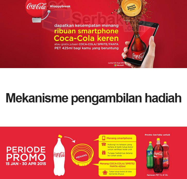 Promo Happy Break Coca Cola