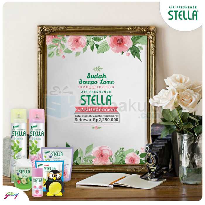 Kuis Stella Asli Indonesia Berhadiah Voucher Indomaret Total 2 25 Juta