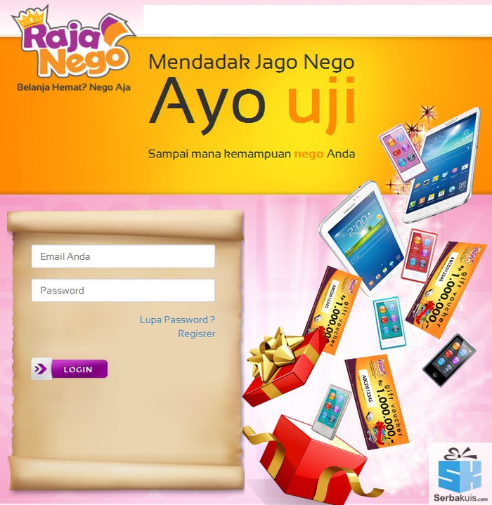 Games Jago Nego Berhadiah SAMSUNG Galaxy Tab 3 Lite
