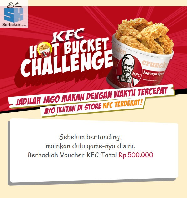 KFC HOT BUCKET CHALLENGE GAME