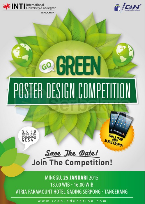 Go Green Poster Desig competition
