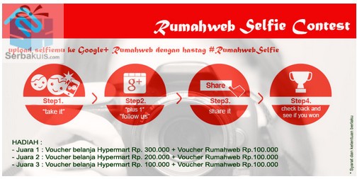 RumahWeb Selfie Contest Hadiah Voucher Belanja