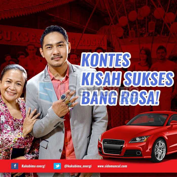 Kontes Cerita Sukses Bang ROSA Hadiah Voucher MAP Total 3 Juta