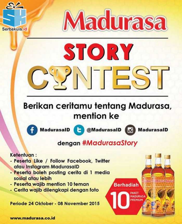 Kontes Madurasa Story Berhadiah 10 Produk Premium 8865