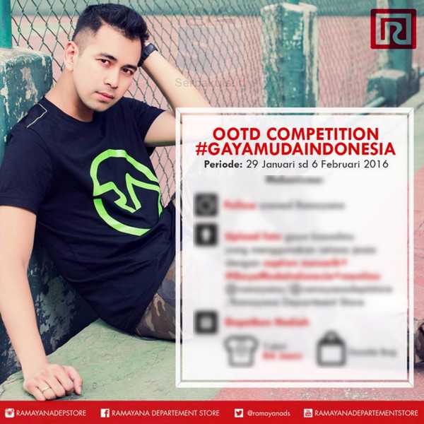 Kontes OOTD Gaya Muda Indonesia Berhadiah Kaos RA Jeans 