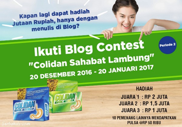  Ikuti Blog Contest "Solidan Sahabat Lambung" Periode 2