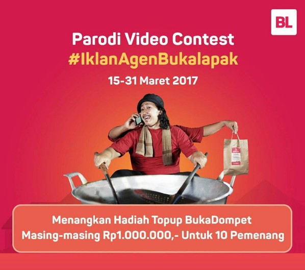 Iklan Agen Bukalapak Parodi Video Contest