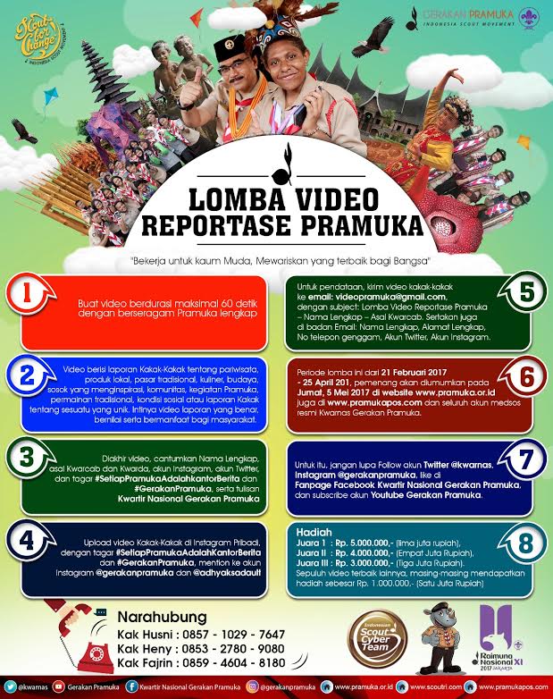 Lomba Video Reportase Pramuka