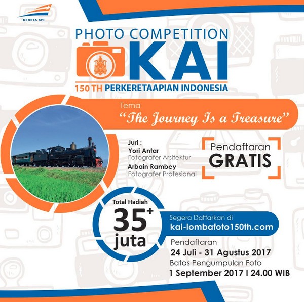 Photo Competition KAI 150TH perkeretaapian Indonesia