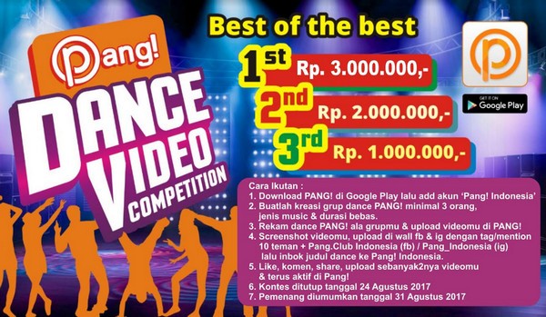 PANG! DANCE COMPETITION