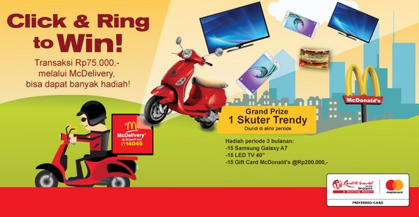 Promo Undian Click and Ring to Win