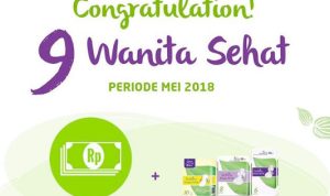 Pemenang Lomba Jagain Kamu Softex Daun Sirih Periode Mei 2018