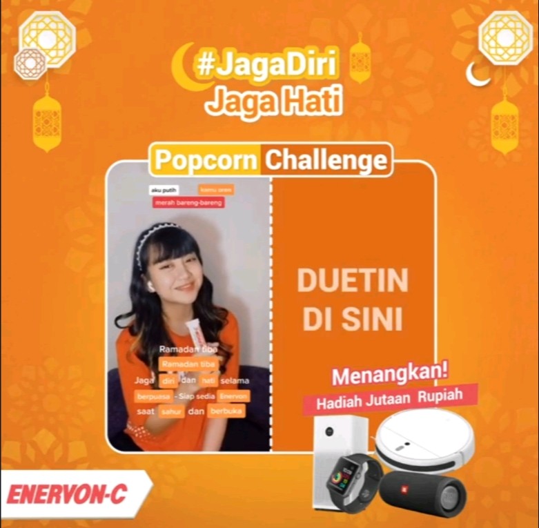 Lomba Video Popcorn Challenge Berhadiah Total Jutaan Rupiah