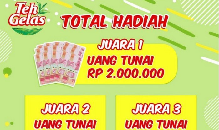 Lomba Video Asli Manisnya Teh Gelas Hadiah Uang Total Rp 95 Juta 0822