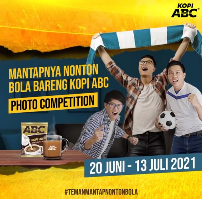 Lomba Foto Nonton Bola Bareng Kopi ABC Berhadiah PS5, Poco X3 Pro, dll