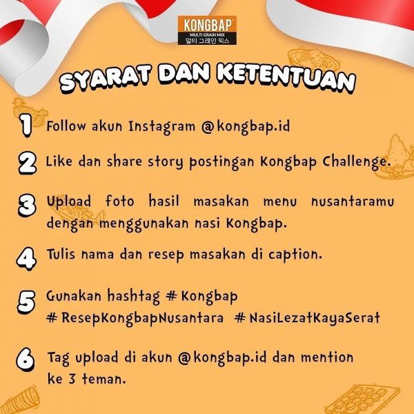 Lomba Masak Kreasi Nusantara Berhadiah Set Alat Masak, Rice Cooker, Dll