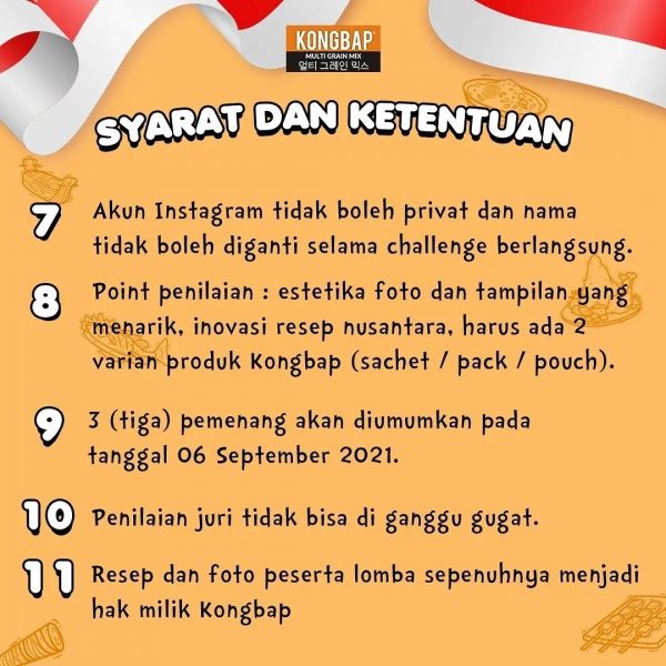 Lomba Masak Kreasi Nusantara Berhadiah Set Alat Masak, Rice Cooker, Dll