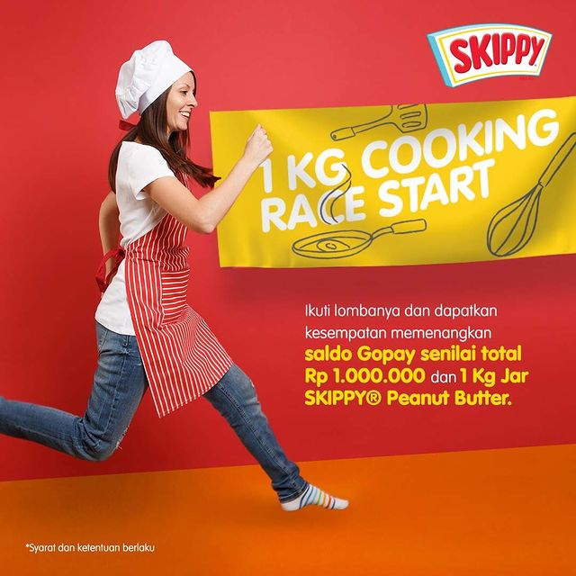 Lomba Resep Skippy 1KG Jar Berhadiah Saldo Gopay Total 1 Juta + Produk