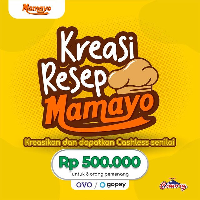 Lomba Kreasi Resep Mamayo Berhadiah Saldo OVOGopay Rp 500.000