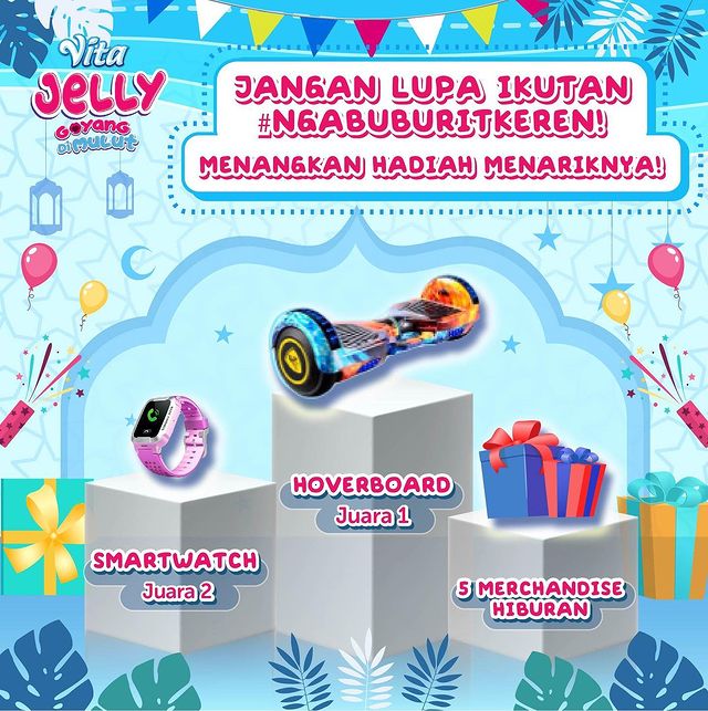 Challenge Ngabuburit Keren Berhadiah Hoverboard, Smartwatch, dll