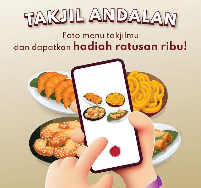 Lomba Foto Takjil Andalan Berhadiah Saldo Total 500K