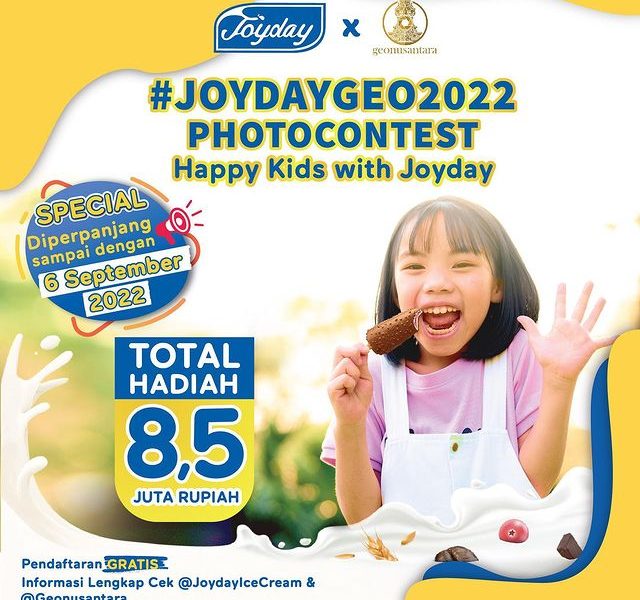 Lomba Foto Happy Kids With Joyday Berhadiah Total 8,5 Juta