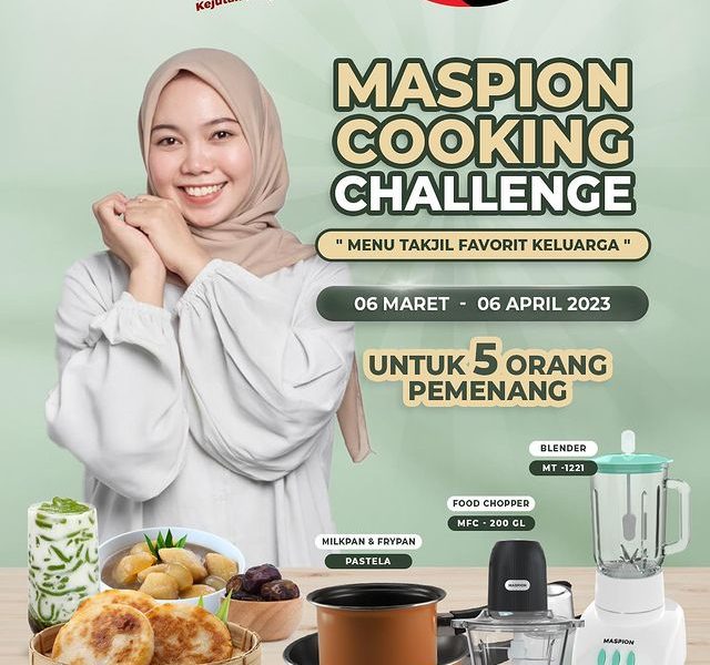 Lomba Masak Menu Takjil Berhadiah Blender, Chopper & Panci