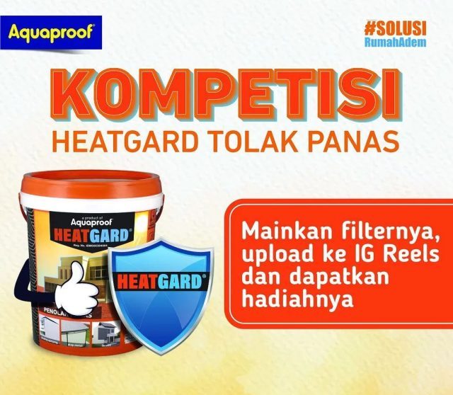 Kompetisi Heatgard Tolak Panas Berhadiah OVO Total 1,5 Juta