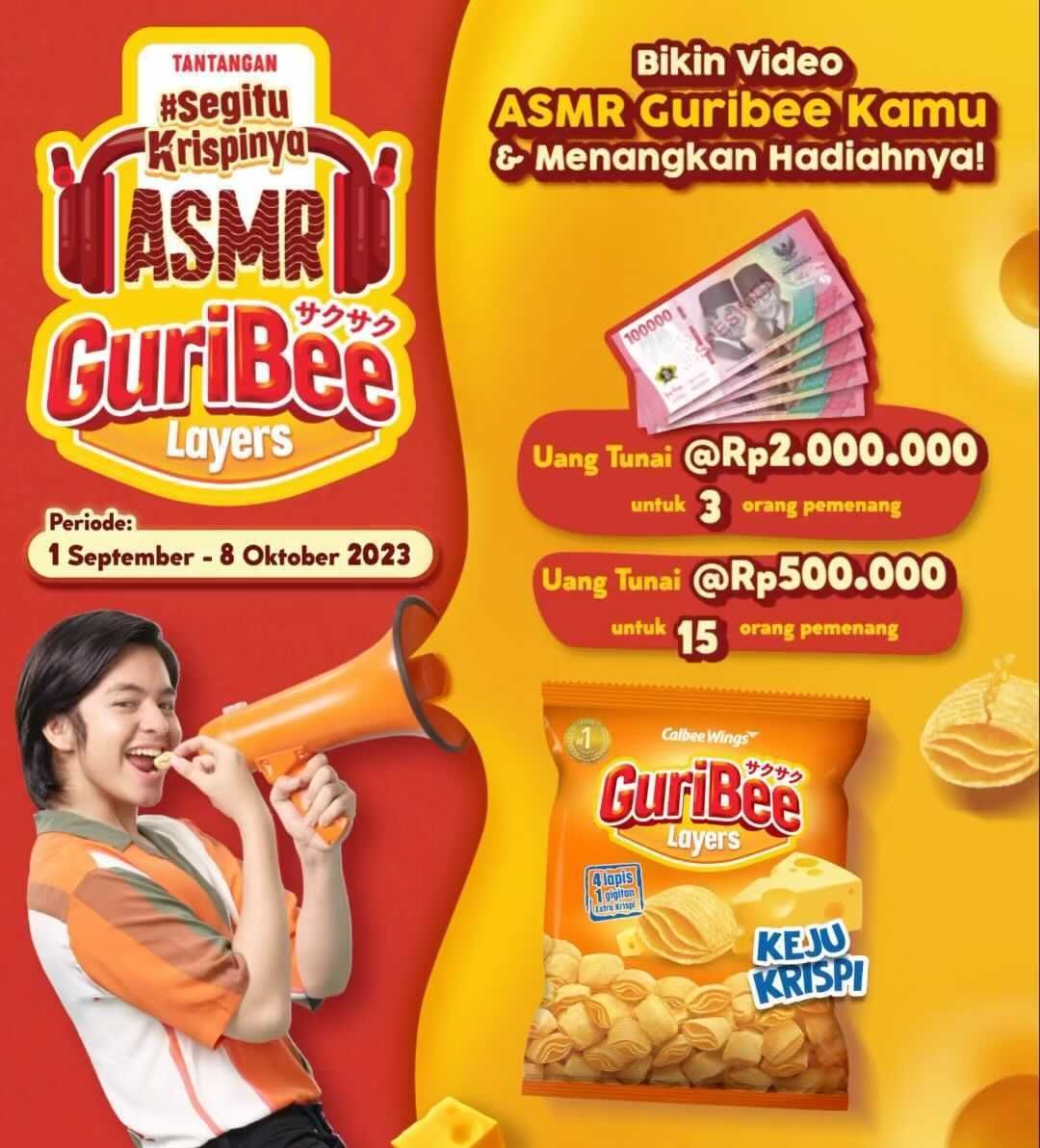 Bikin Video ASMR Guribee Berhadiah Uang Total 13,5 Juta