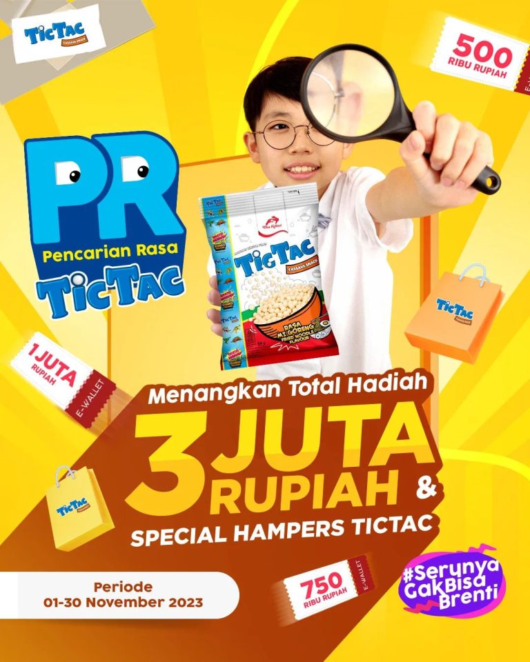 Lomba Foto TicTac Mi Goreng Berhadiah 3 Juta & Hampers