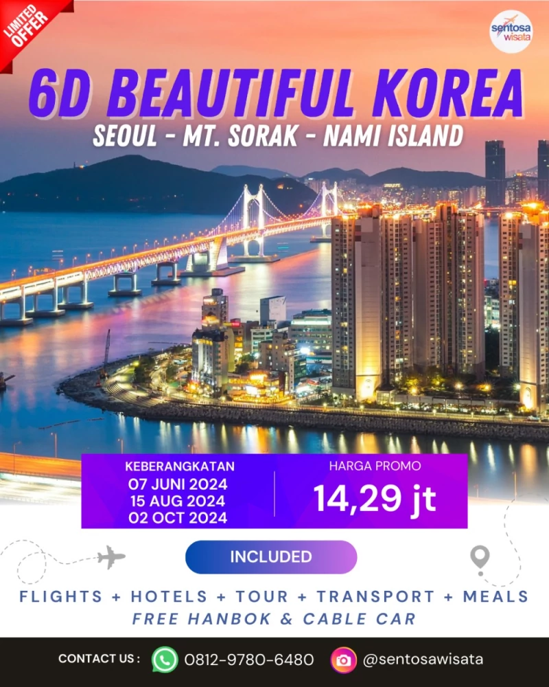 Paket Tour Seoul Korea
