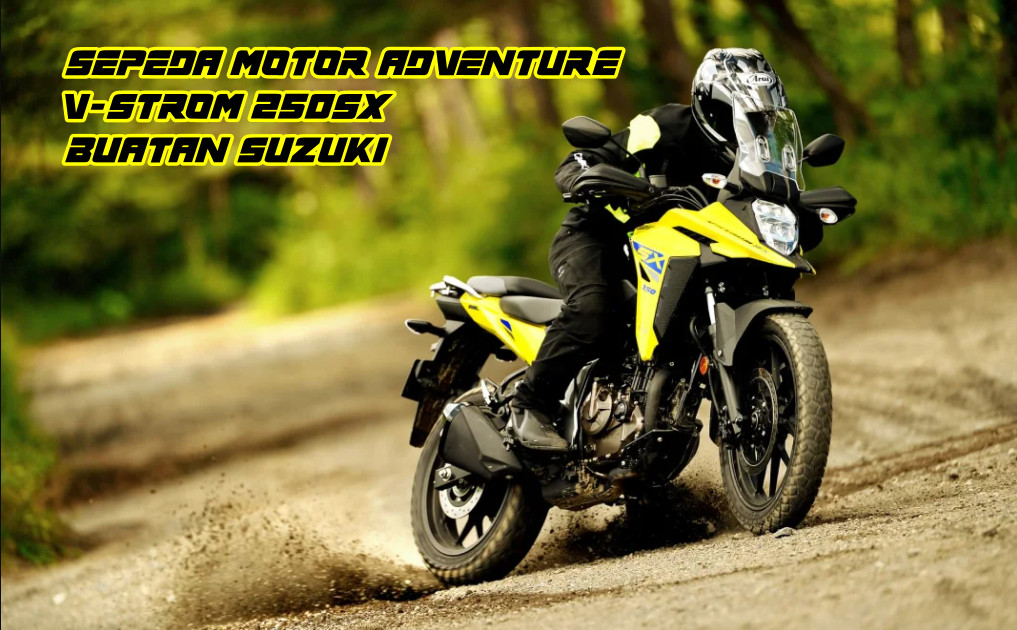 Sepeda Motor Adventure V-STROM 250SX Buatan Suzuki