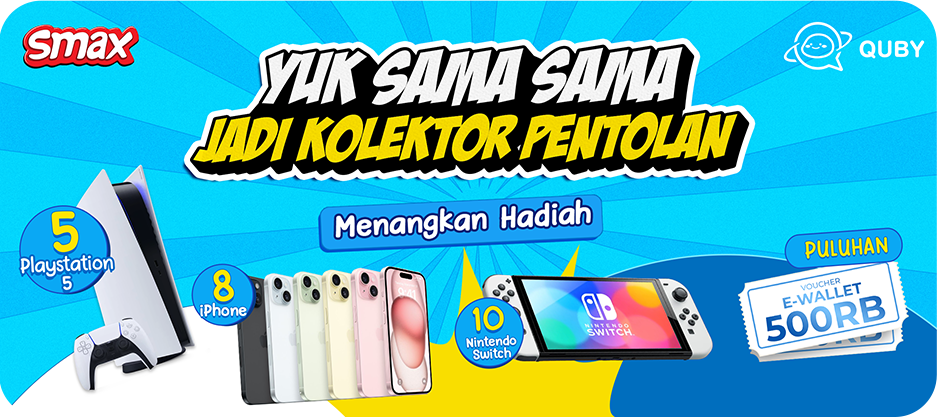 Lomba Poin Kolektor Pentolan Smax Berhadiah iPhone 15, PS5, dll