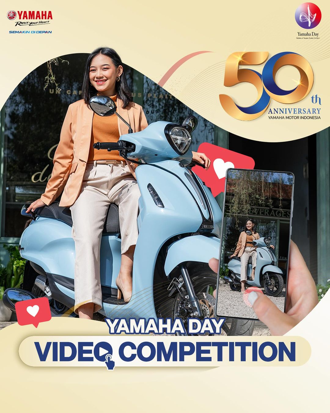 Lomba Video Berhadiah iPhone 15, Emas hingga NMAX TURBO!