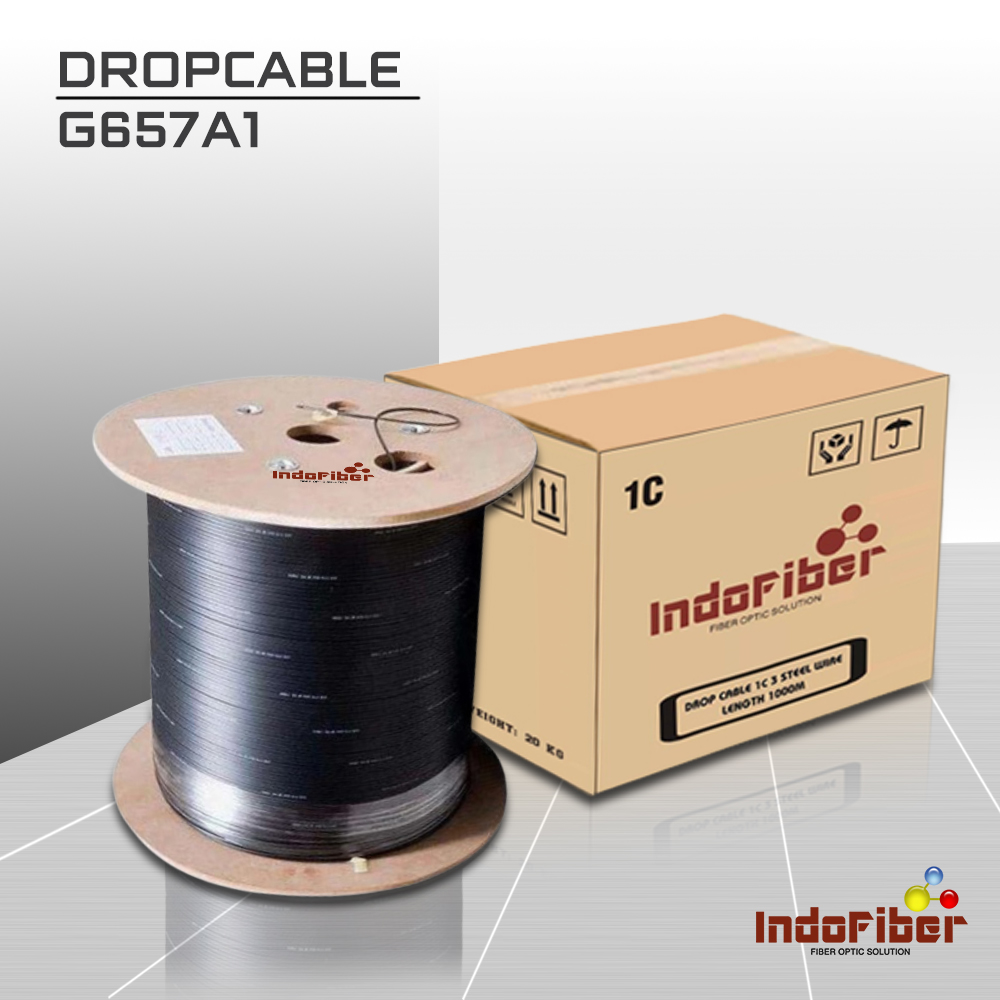 Kabel Dropcore Fiber Optic INDOFIBER