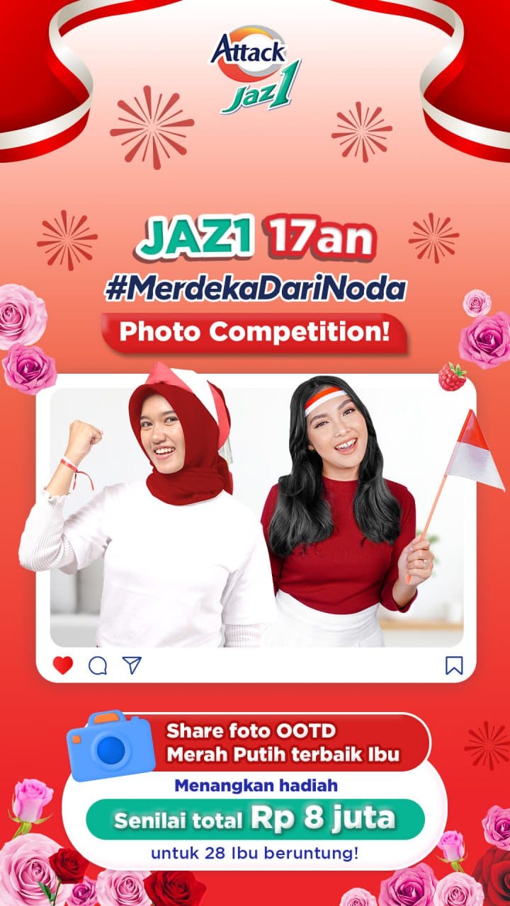 Lomba Foto 17an JAZ1 Merdeka Anti Noda Berhadiah Total 8 Juta