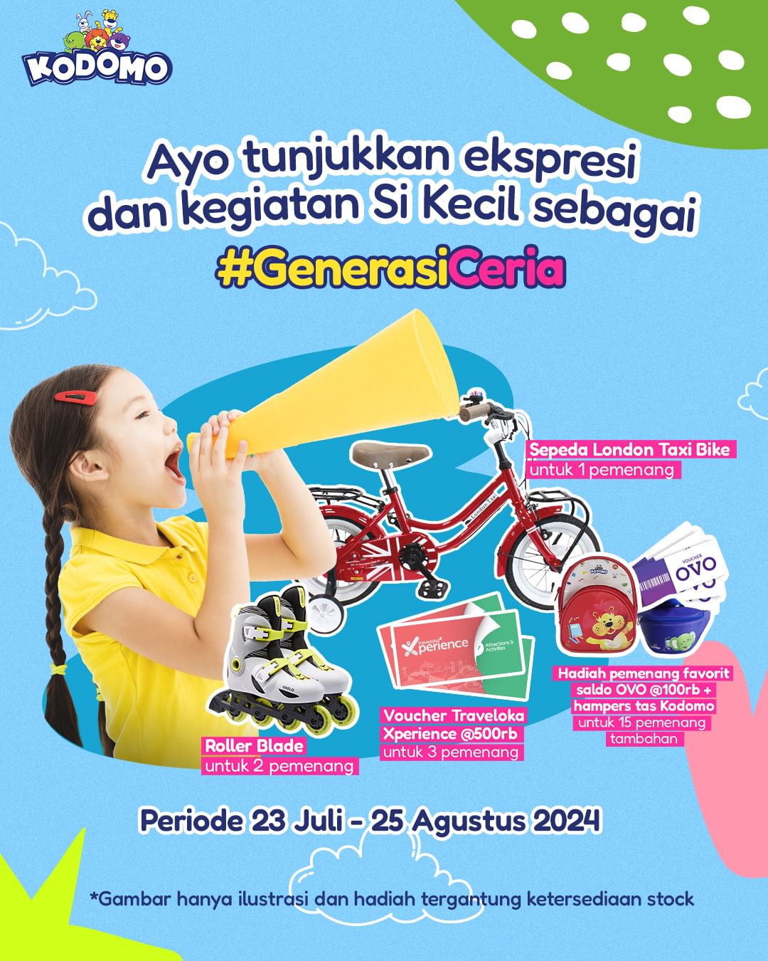 Lomba Foto Generasi Ceria Kodomo Berhadiah Total Jutaan Rupiah