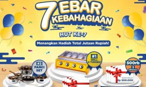 Lomba Resep 7ebar Kebahagiaan HUT ke-7 Total Hadiah Jutaan Rupiah