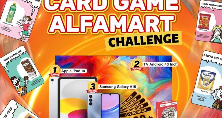 Card Game Alfamart Challenge Berhadiah Apple iPad 10