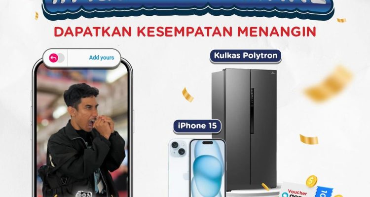 Challenge Ada Hebat di KRL Berhadiah iPhone 15 & Kulkas 2 Pintu