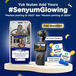 Kuis Senyum Glowing Berhadiah DJI OSMO POCKET 3 & Gopay