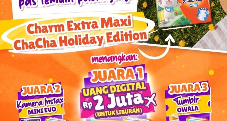 Lomba Foto Charm Extra Maxi Chacha Berhadiah Total Jutaan Rupiah