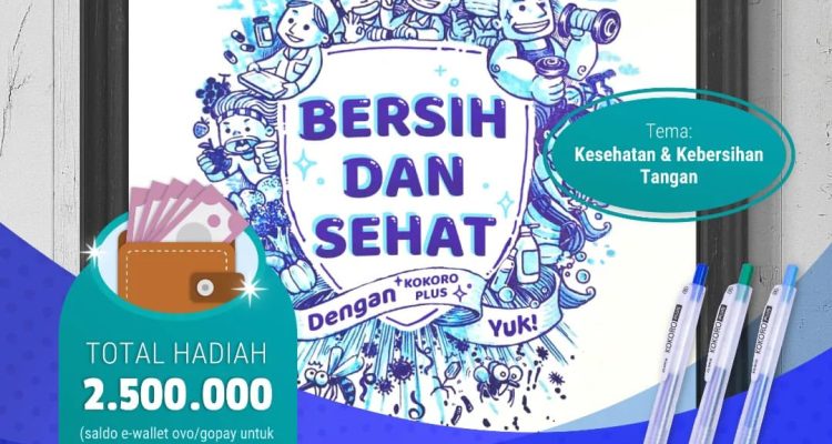 Lomba Menggambar Kokoro Plus Berhadiah Total 2,5 Juta